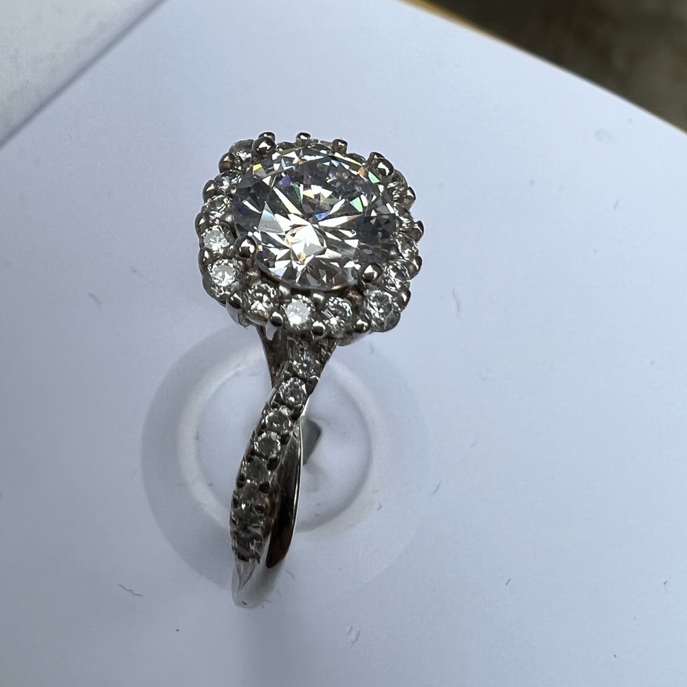 Giani Bernini CZ Cubic Zirconia Sterling Silver Ring 9 New in Box - Picture 7 of 12